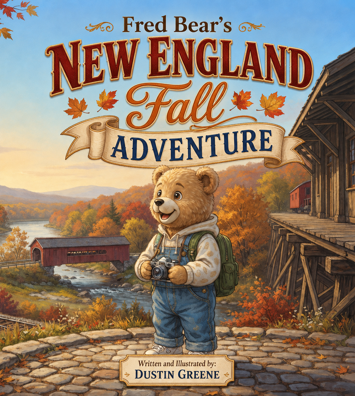 Fred Bear's New England Fall Adventure book cover