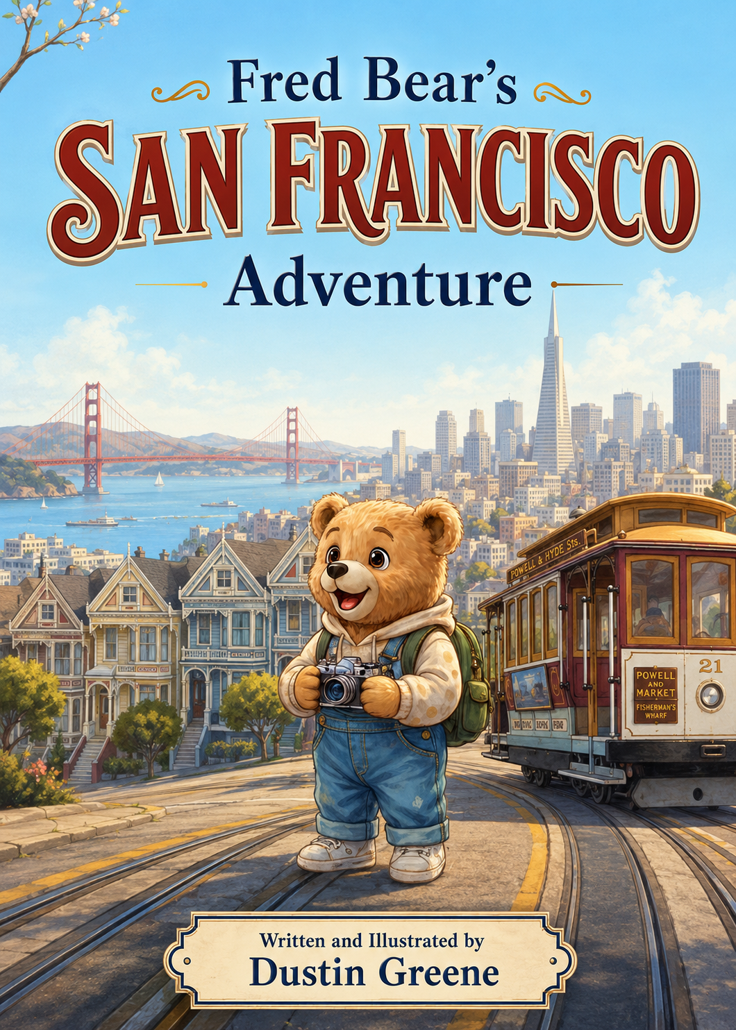 Fred Bear's Halloween Adventure book cover