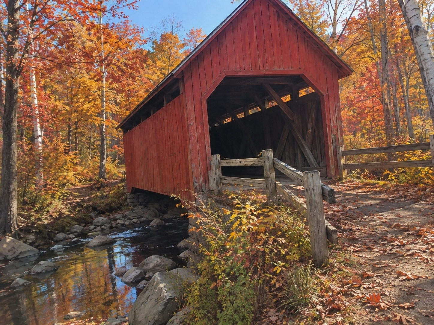 Covered bridge