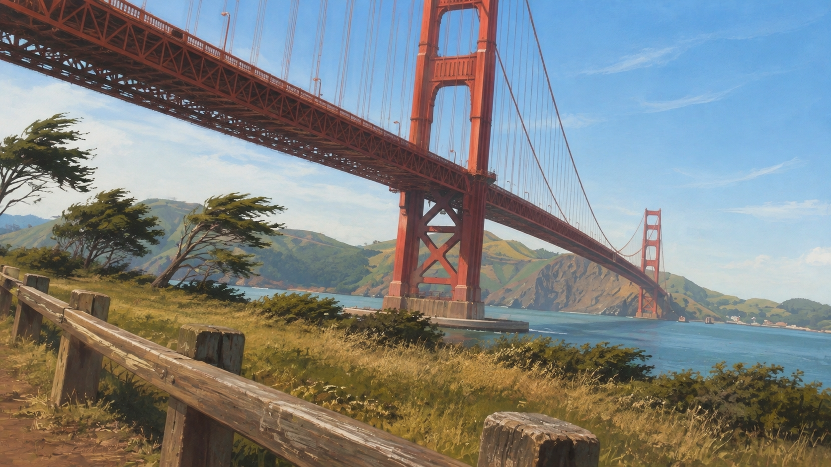 under Golden Gate