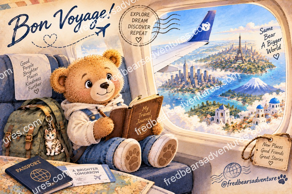 Bon Voyage Fred Limited Edition (Signed) — front